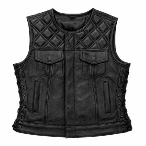 Leather vest