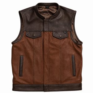 Leather vest